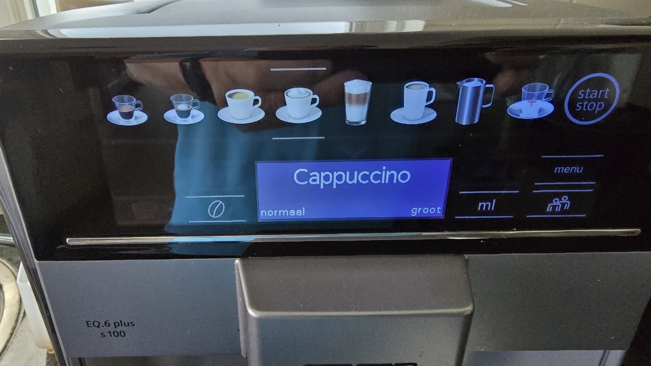 Siemens koffiemachine EQ6 s100