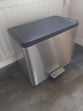 Aluminium prullenbak