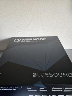 Blue sound powernode; streaming muziekinstallatie