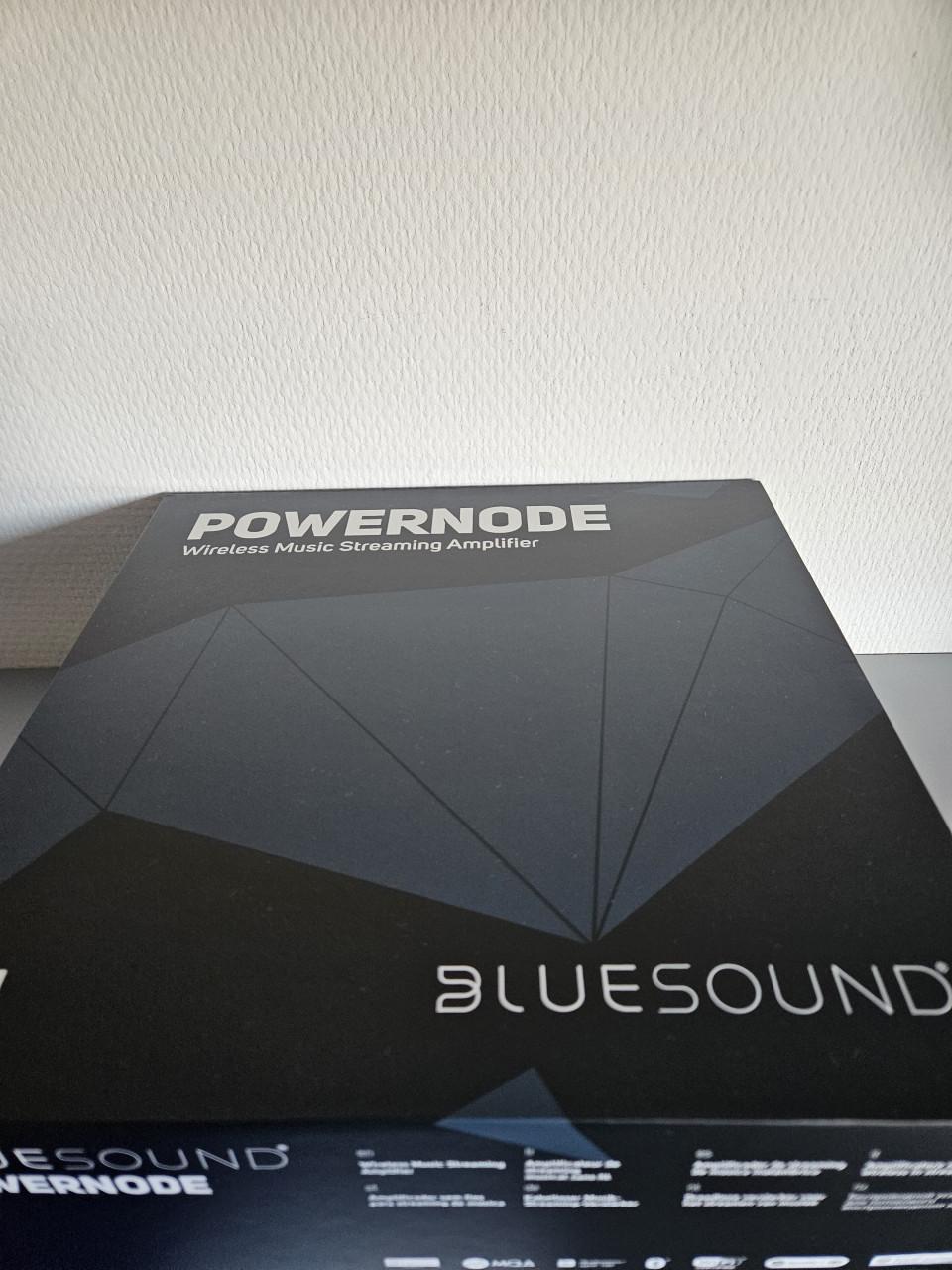 Blue sound powernode; streaming muziekinstallatie