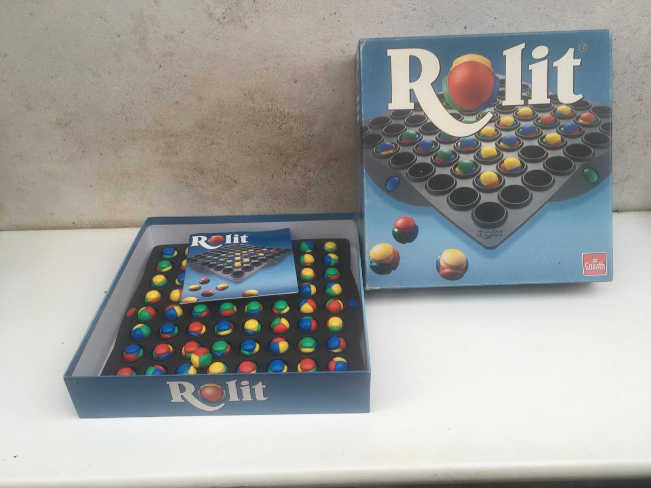 Rolit, koetje boe gezelschap-spellen  spelletjes zijn compleet en in goede