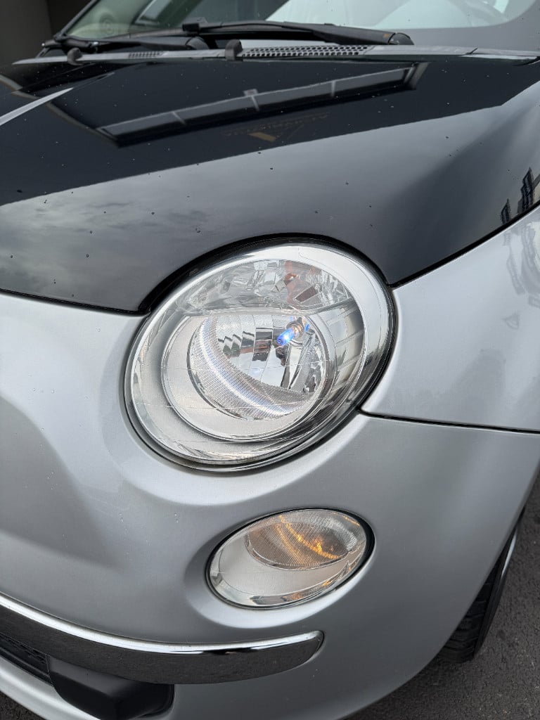 Fiat 500 1.2 - rosa - glazen dak
