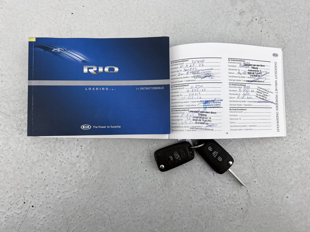 Kia Rio 1.2 cvvt comfort pack deze komt mbm via leseman