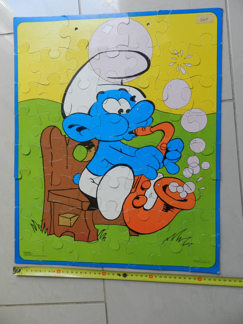 Smurfen Puzzel
