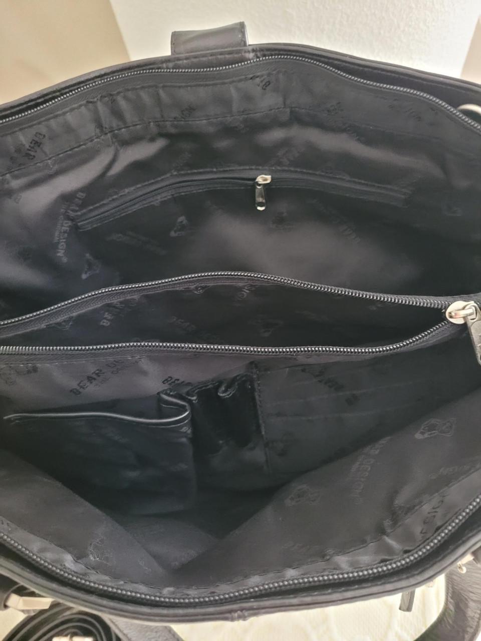 Damestas - zwart met studs (nieuw!) Bear Design