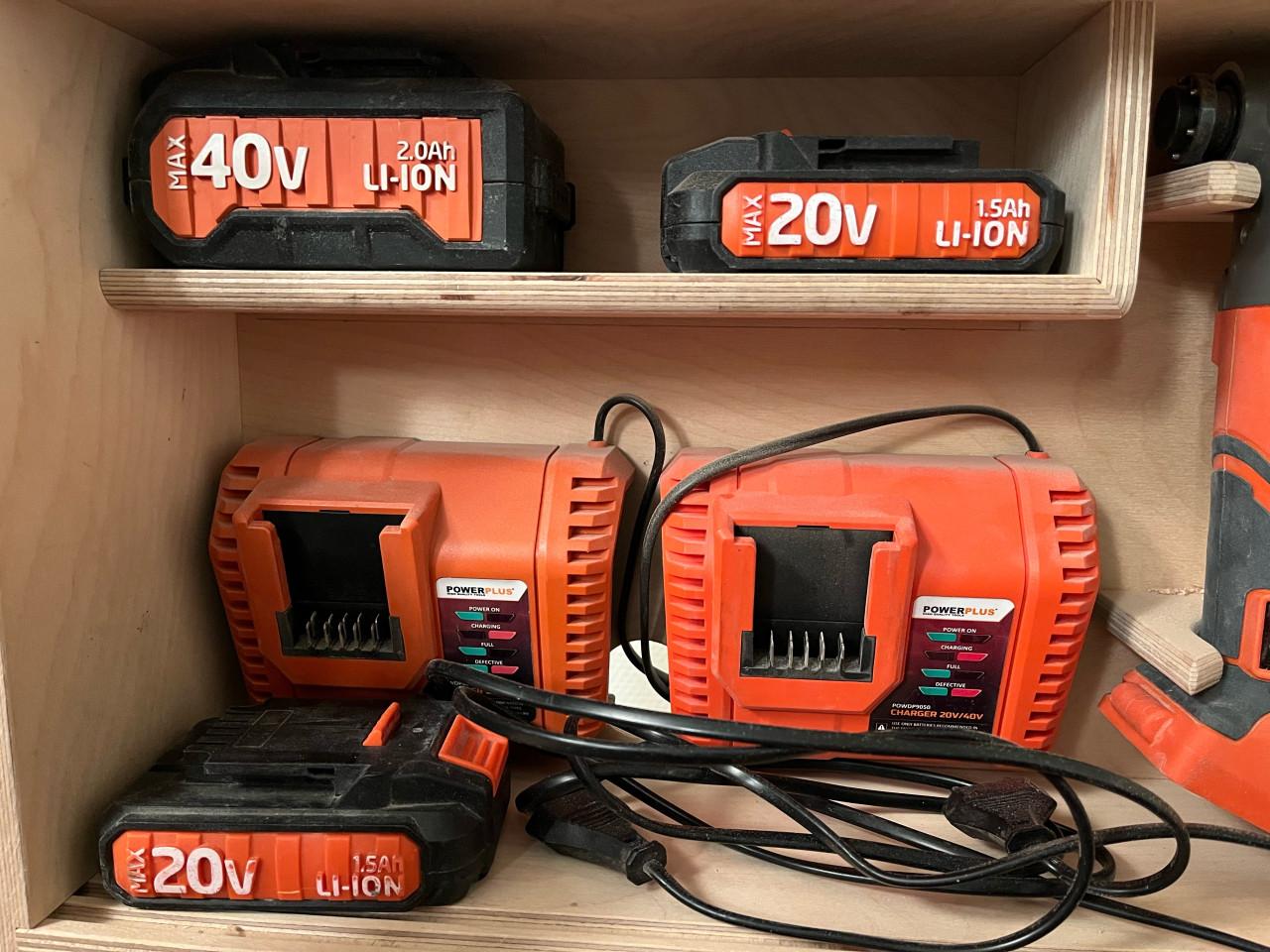 Accu gereedschap PowerPlus