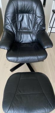 Relax zetel met voetenbank