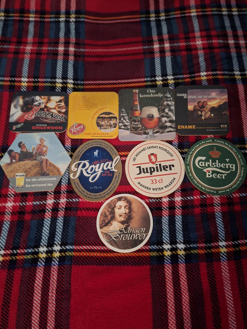 Vintage bierviltjes van over de hele wereld!