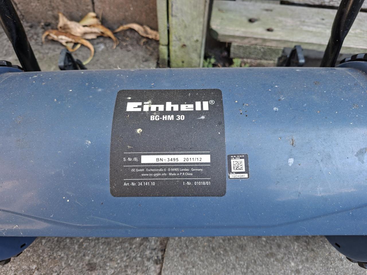 Einhell Handgrasmaaier als nieuw