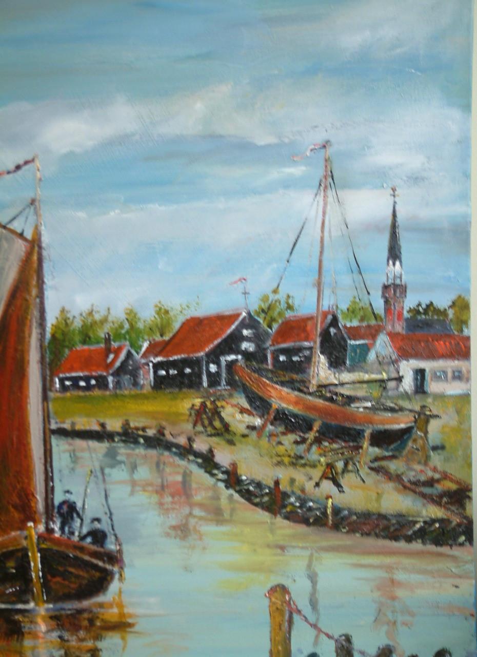 Arnemuiden  kanaal met hoogaars