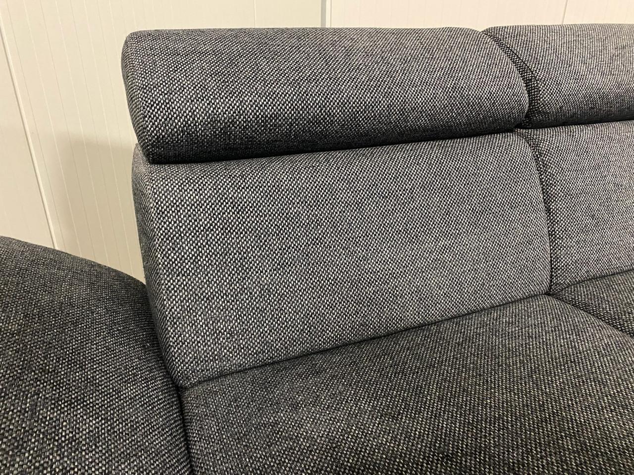 Montel Grijze Stoffen Hoekbank – Gratis Levering NL & BE