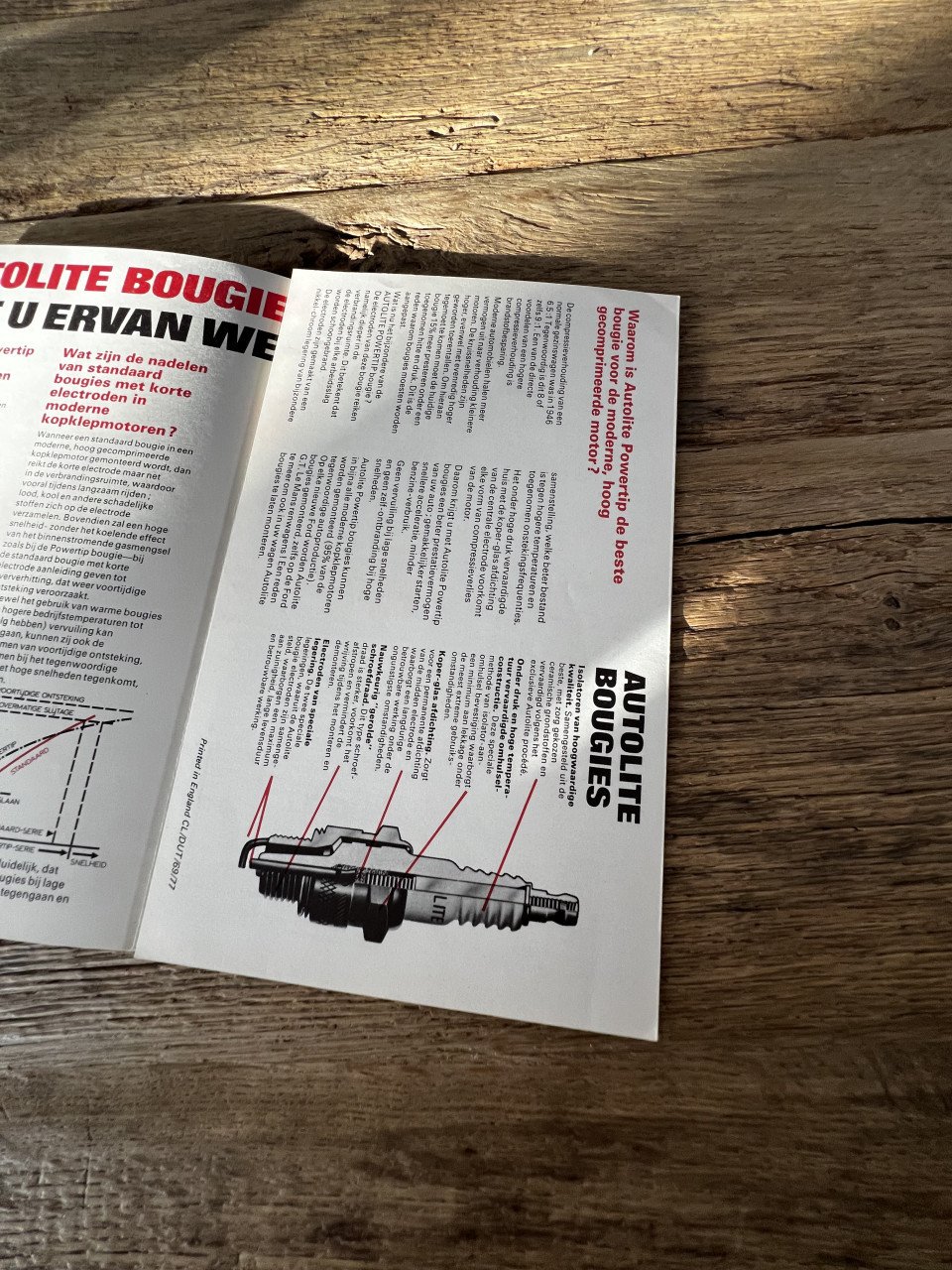 Autolite bougies Ford Capri