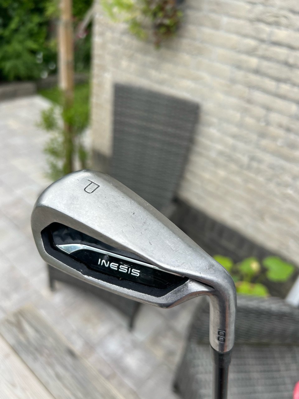 Inesis golf tas met bijbehorende clubs