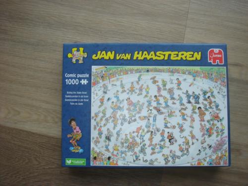 Te koop Complete Jan Van Haasteren puzzel skateboarden in the bowl