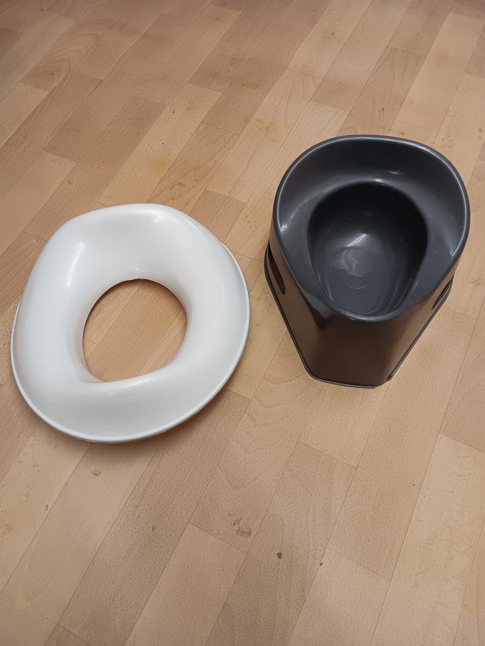 Toiletverkleiner en potje
