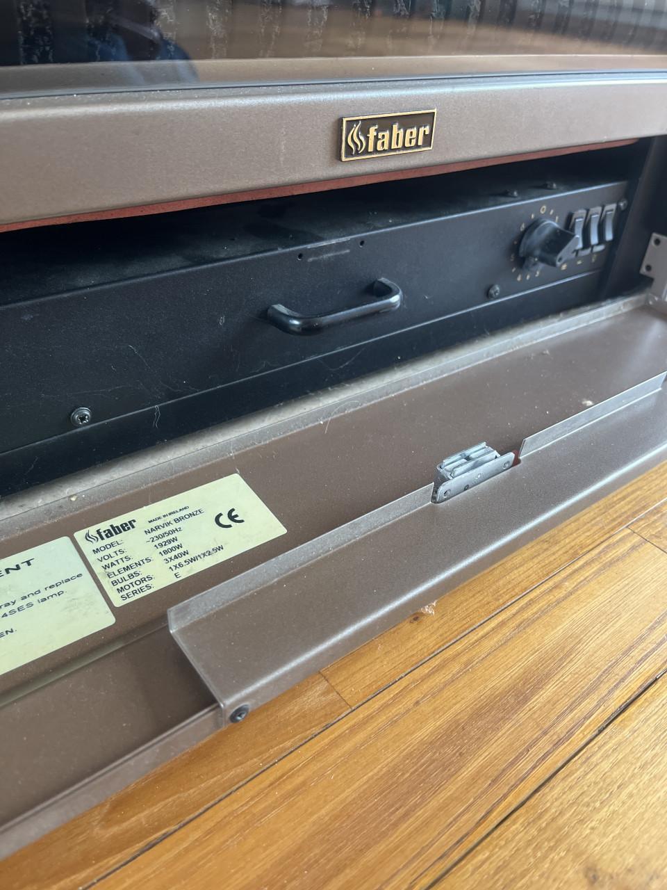 Faber elektrische haard