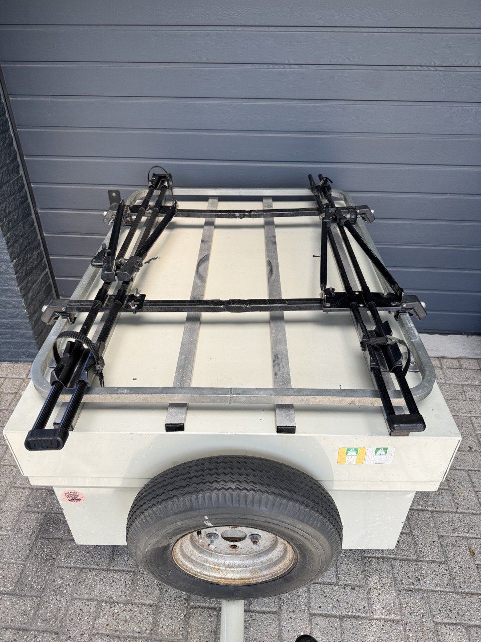 Saris Bagagewagen, type Speedy, met deksel