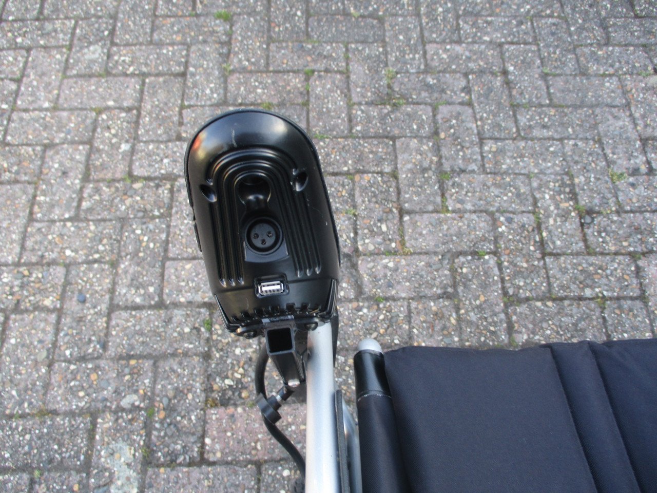Zgan Excel Qnect opvouwbare elektrische rolstoel met nieuwe accu,s