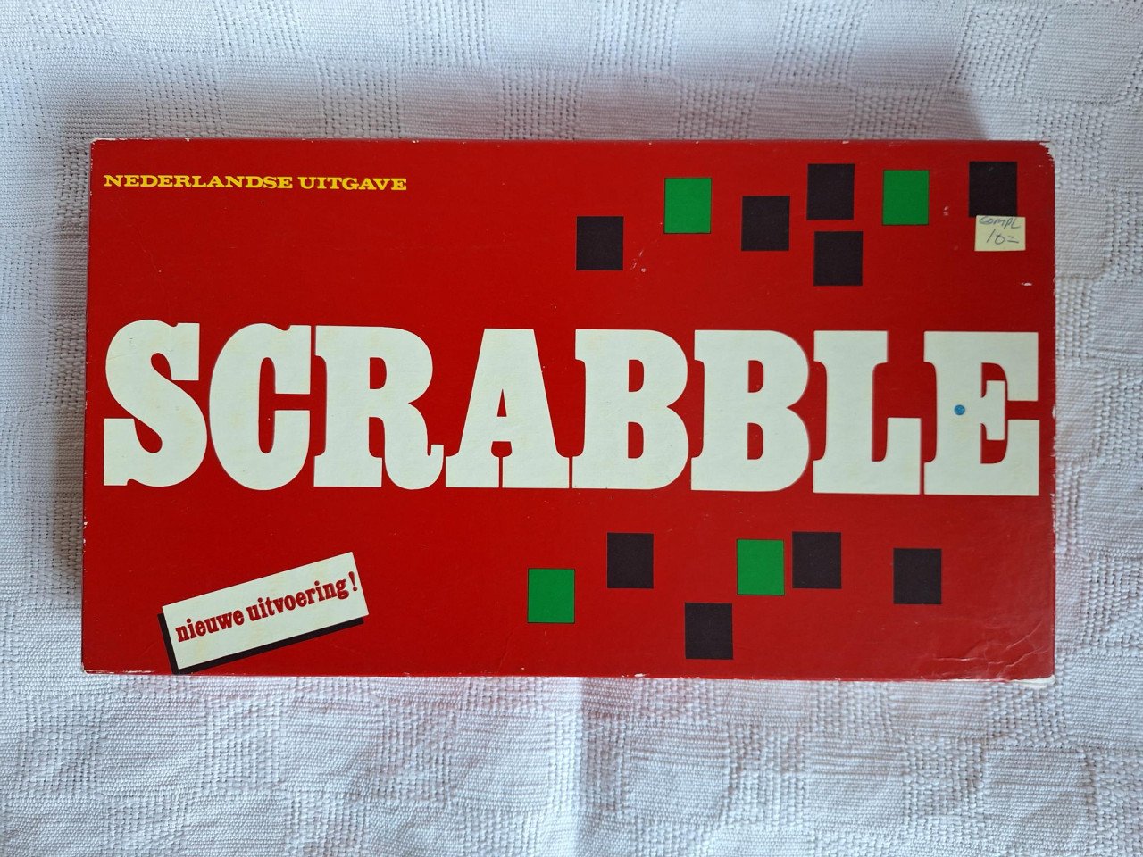 Scrabble houten steentjes
