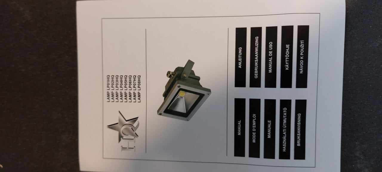 LED Bouwlamp