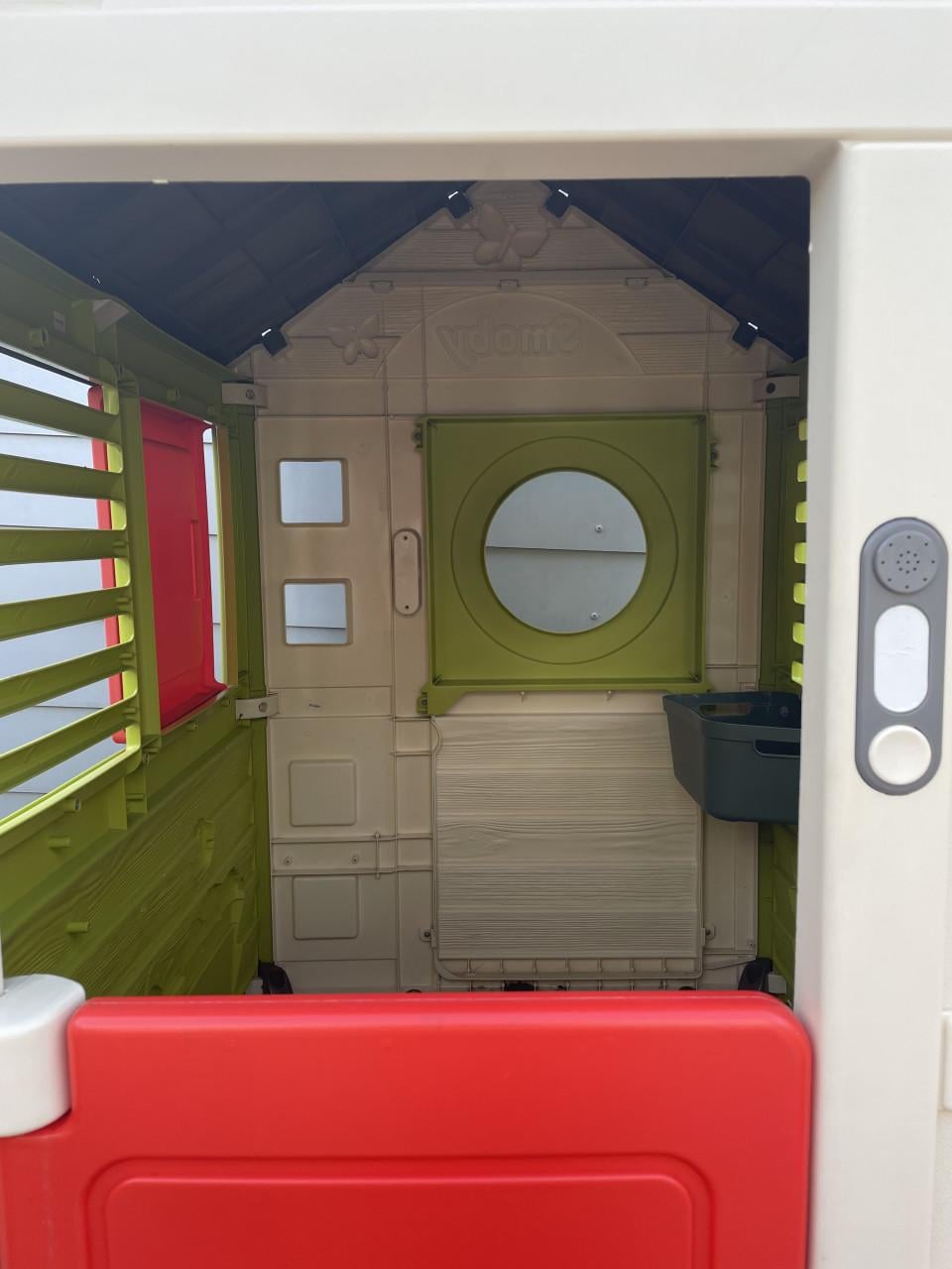 Speelhuisje Smoby met glijbaan