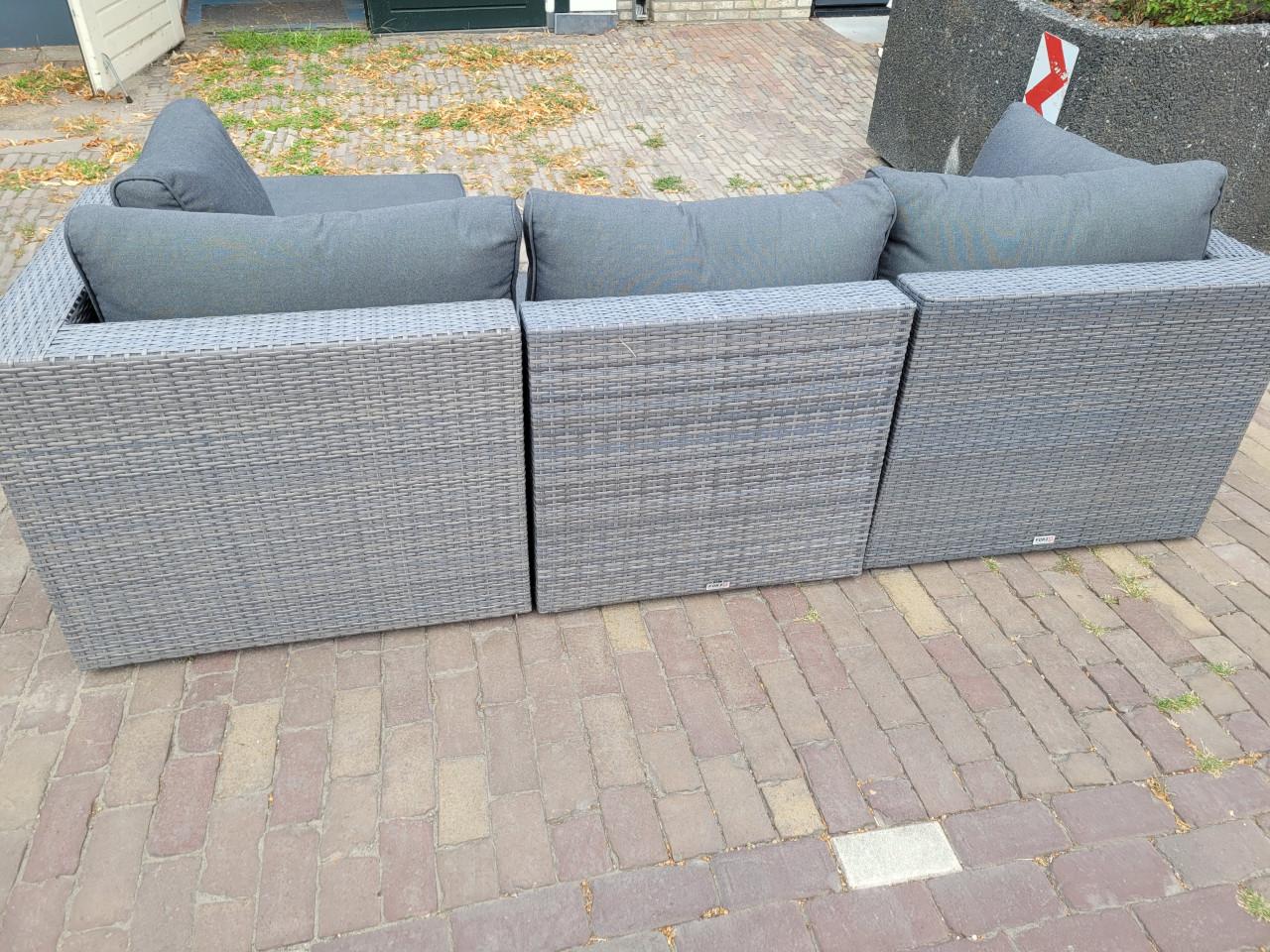 Tuinset loungeset als nieuw