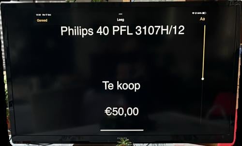 Phllips 40inch tv
