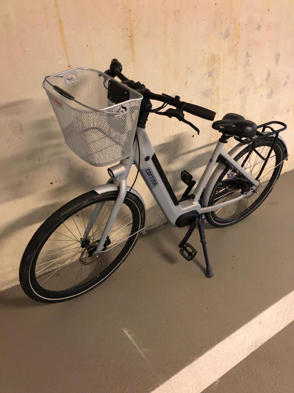 Cortina electrische fiets met slechts 156 km op de teller