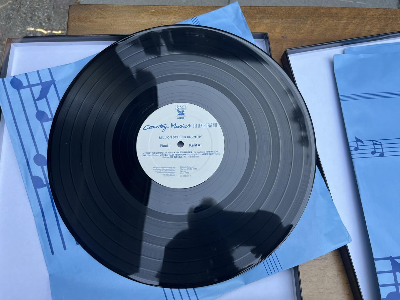 8-LP boxset Contry Music's Golden Hitparade