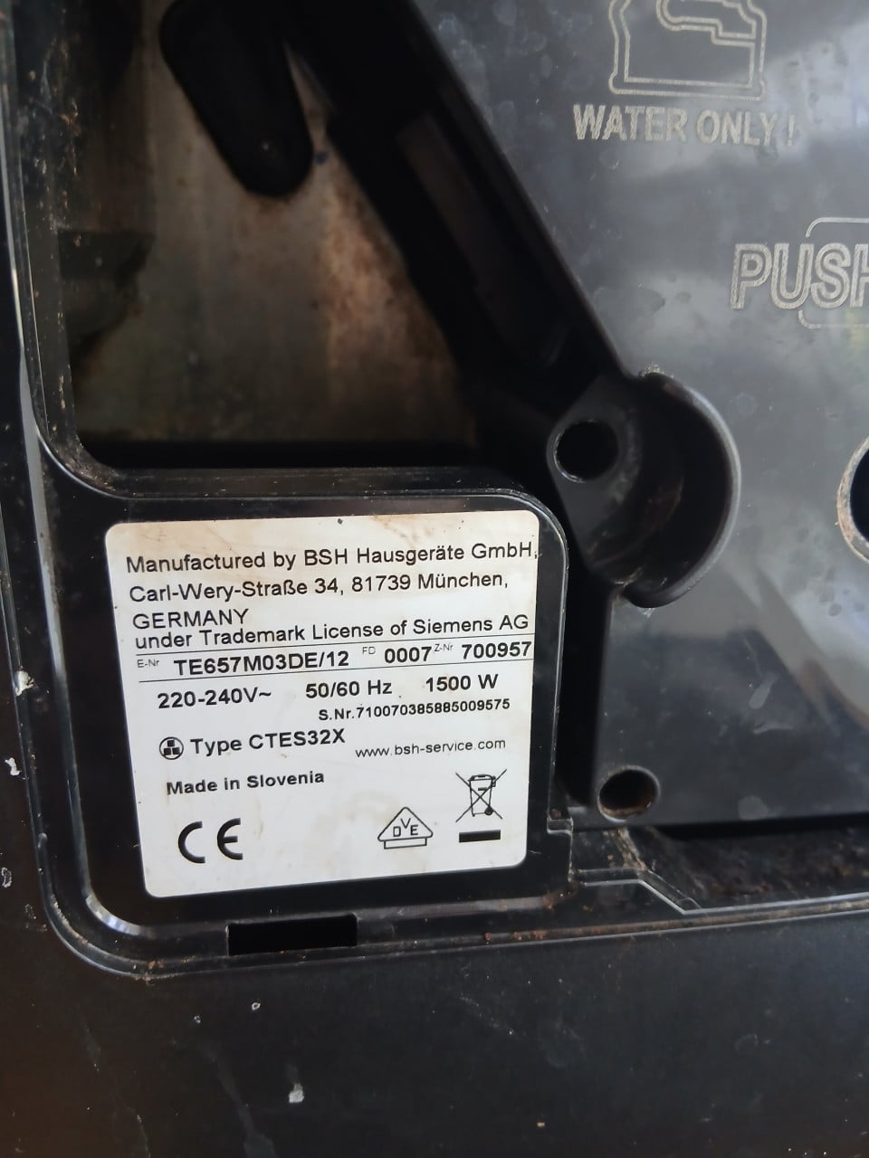 Siemens EQ6 plus s700 koffiemachine