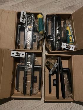 4 nieuwe handgrepen deur