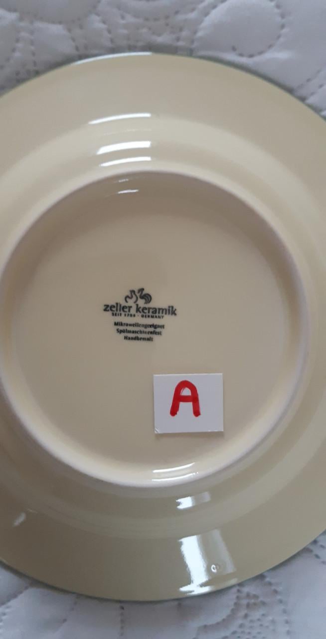 Kip & Haan servies: diep bord, 2 stuks