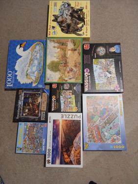 Verschillende legpuzzels thats life. Wasgij