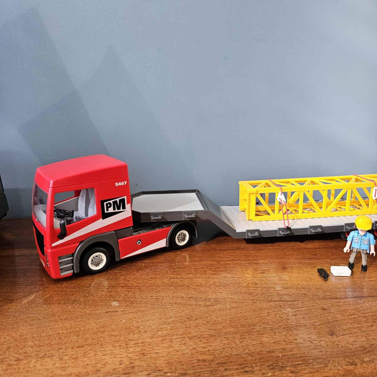 Playmobil dieplader en graafmachine