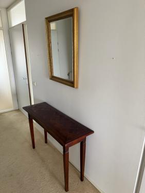 Haltafel met spiegel