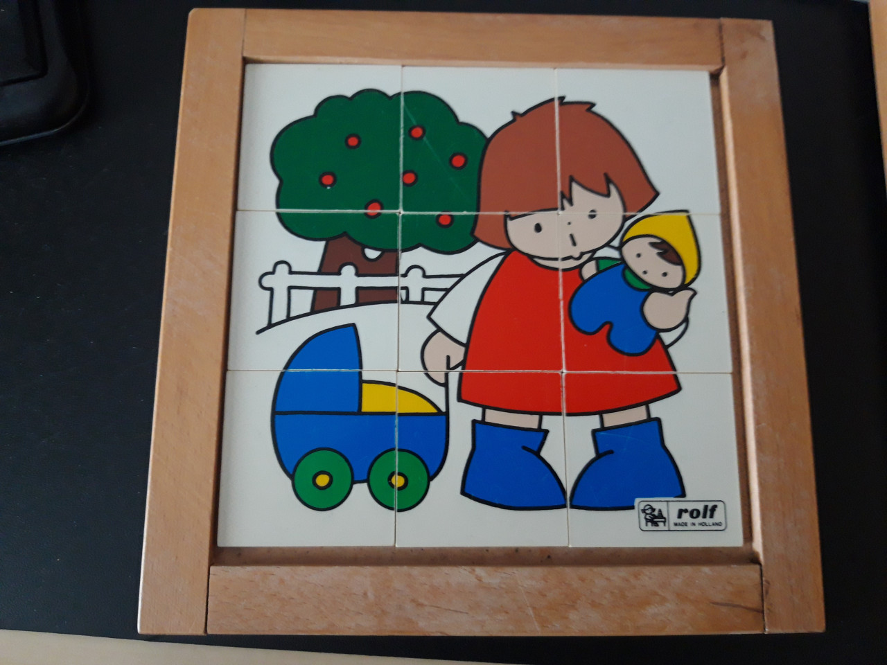 Verschillende soorten houten speelgoed