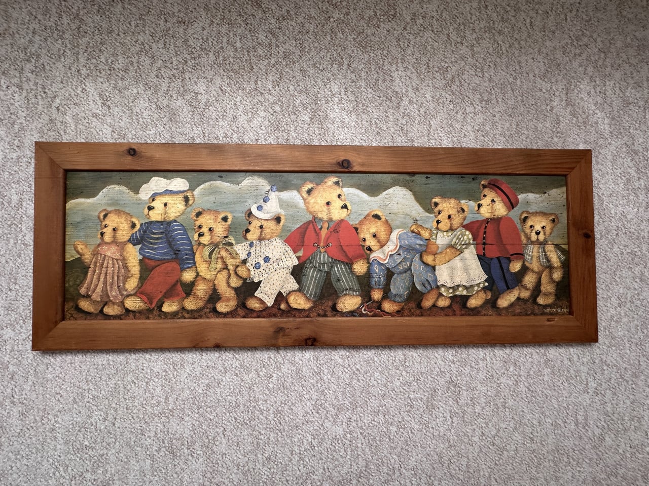 MOOIE BEREN WANDDECORATIE.
