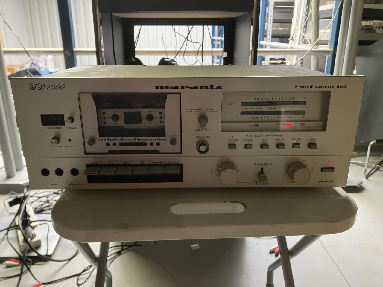 Marantz PM-500 en ST-400 vintage versterker + tuner geserviced met garantie