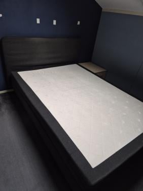 Cisano boxsping (Beterbed) 140x200 antraciet