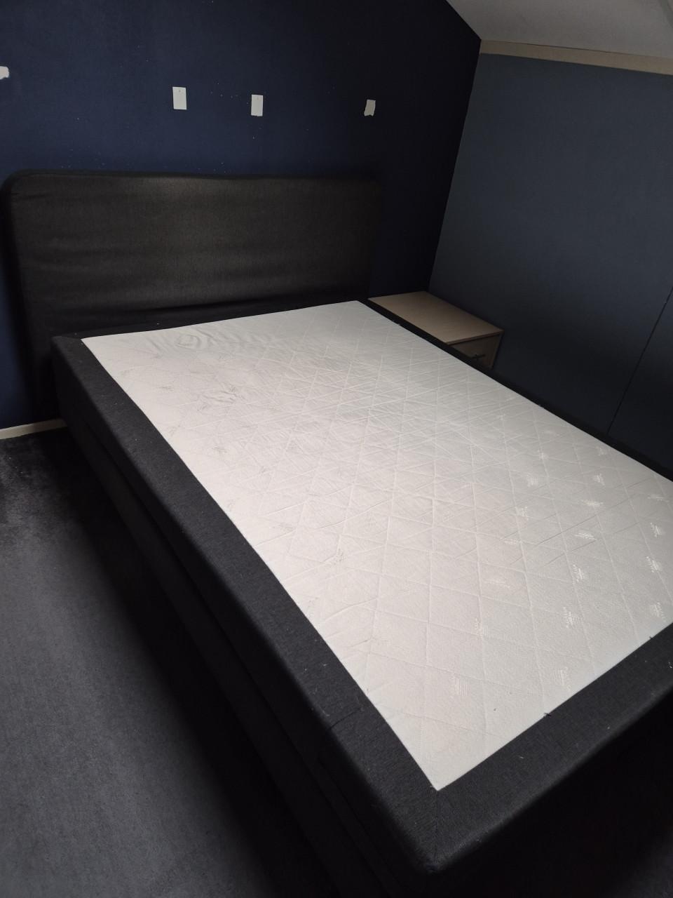 Cisano boxsping (Beterbed) 140x200 antraciet