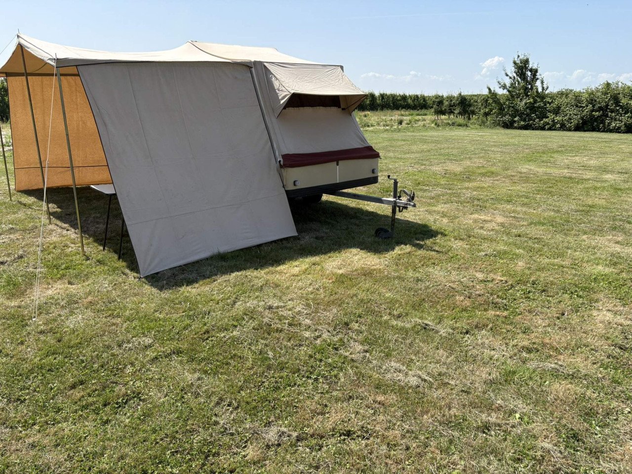 Vintage vouwwagen CombiCamp Easy