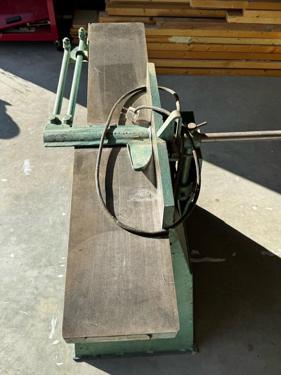 Robuuste Descente 30cm vlakbank op 240volt / schaafbank
