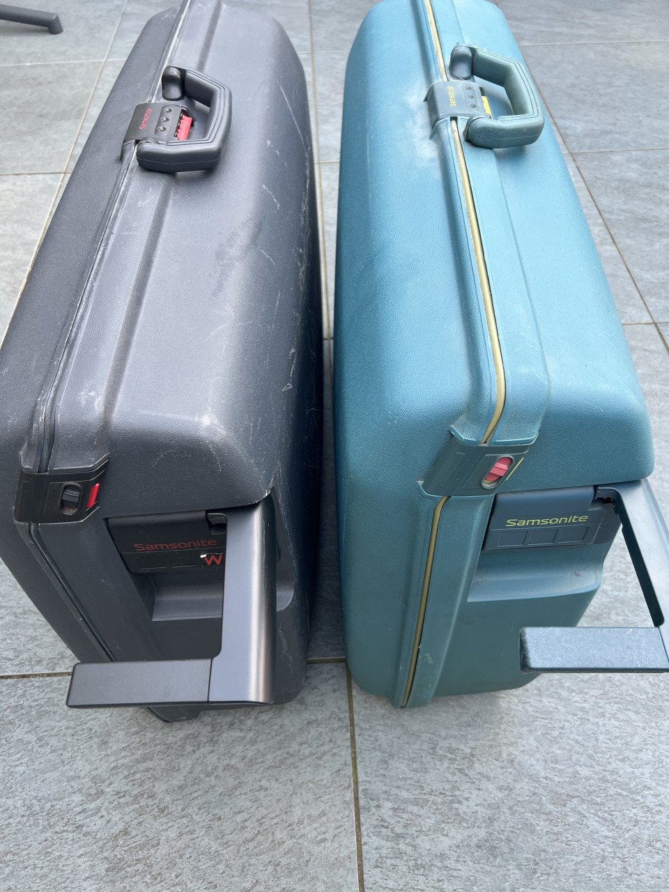 Samsonite koffers MOET WEG!!!