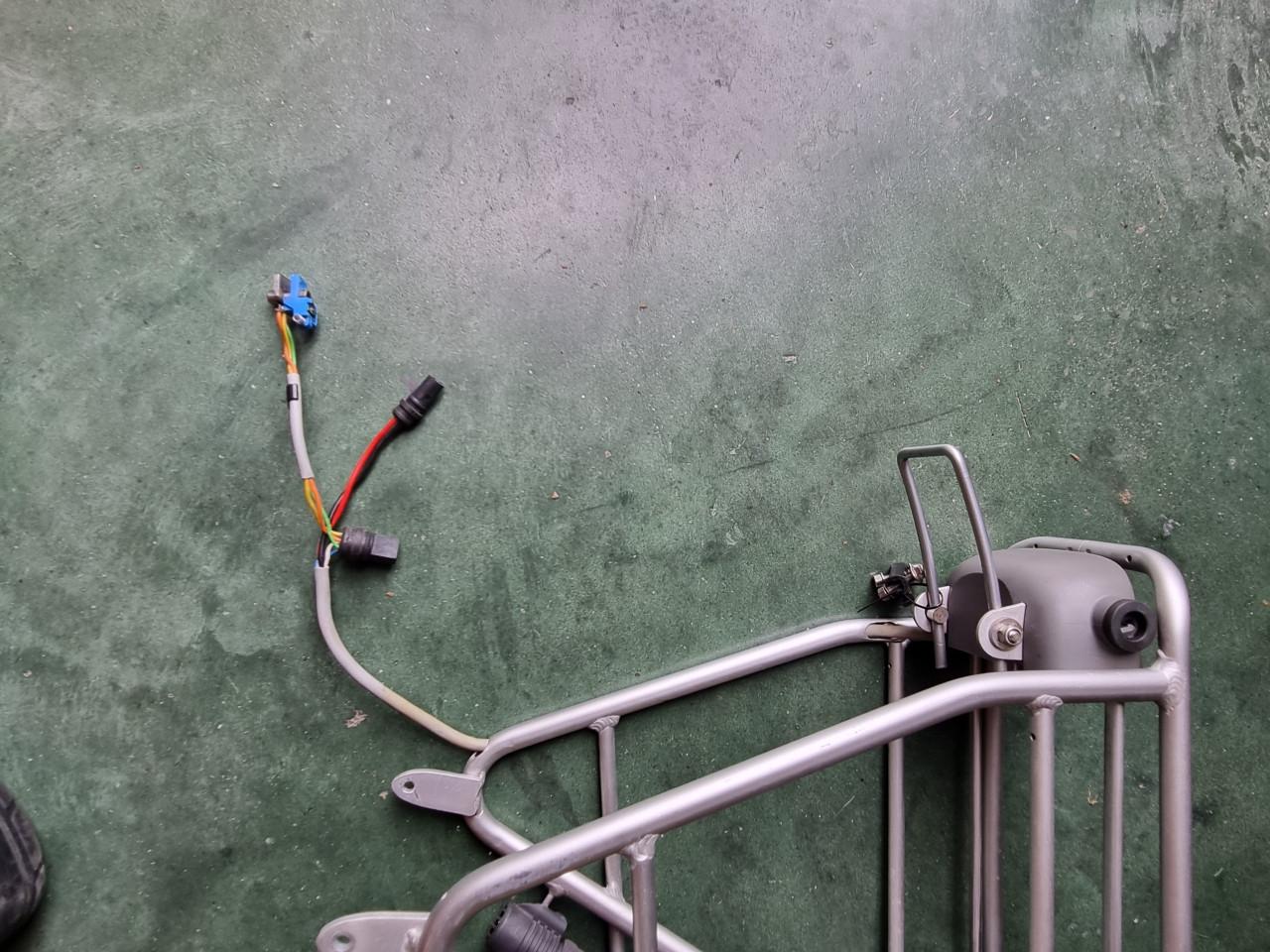 Bagagedrager accuslede trapsensor Gazelle Innergy Orange