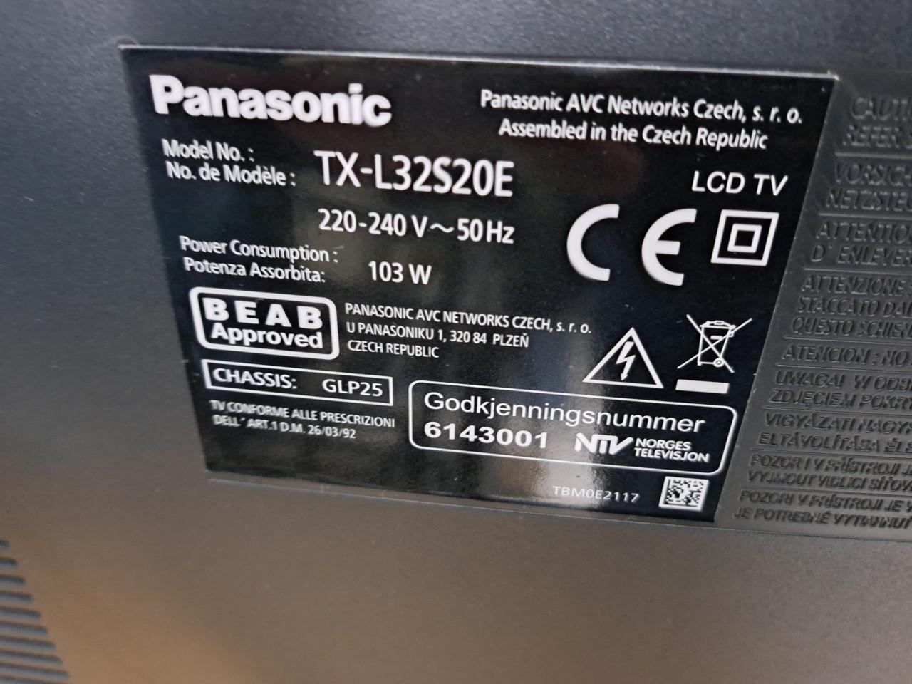 Televisie Panasonic 37 inch