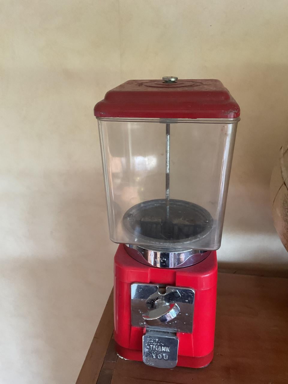 Kauwgomballen automaat jaren 70 / 80