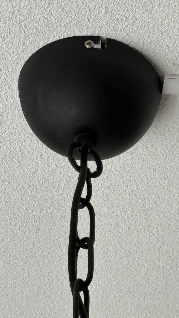 Industriële hanglamp mat zwart