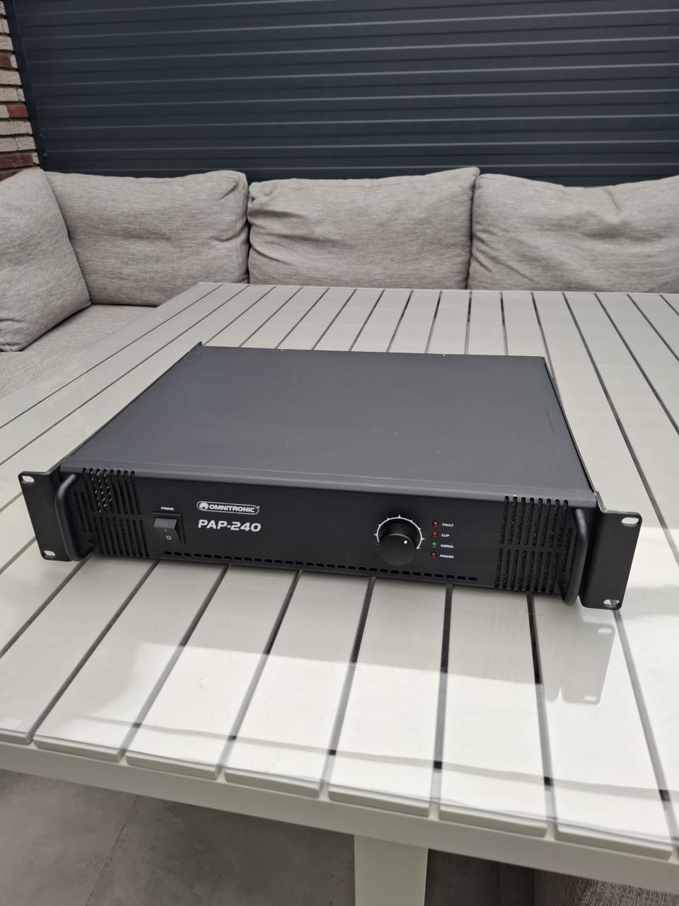 PAP-240 PA-versterker 100V