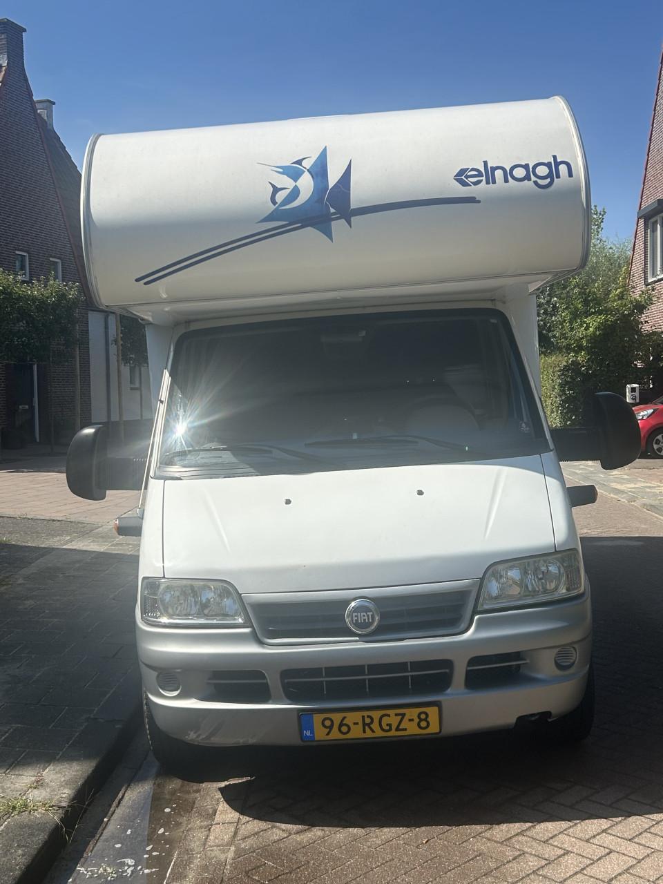 Camper fiat ducato elnagh 4 persoons met airco