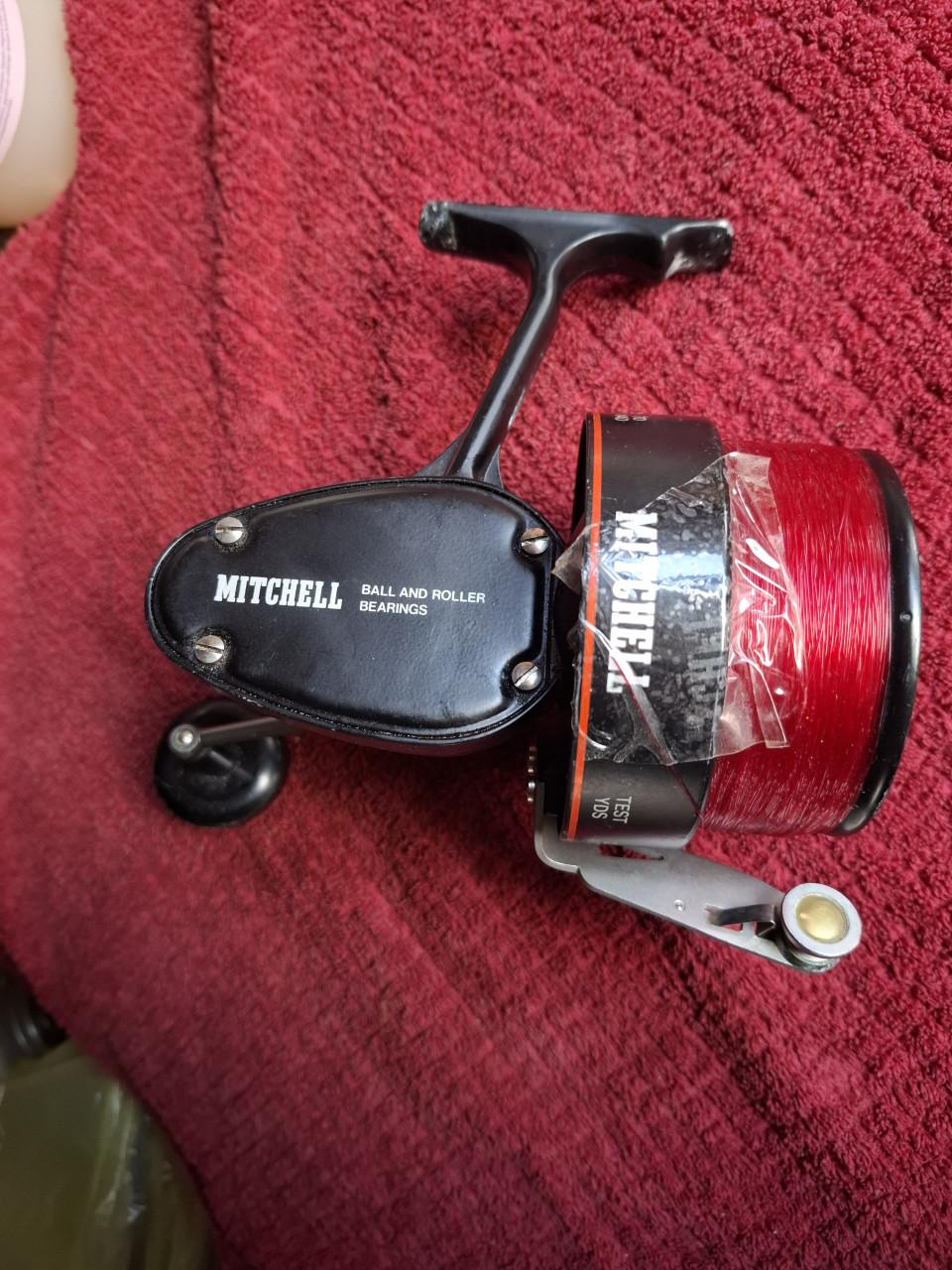 Mitchell 498 Vismolen - Vintage en Goed Onderhouden